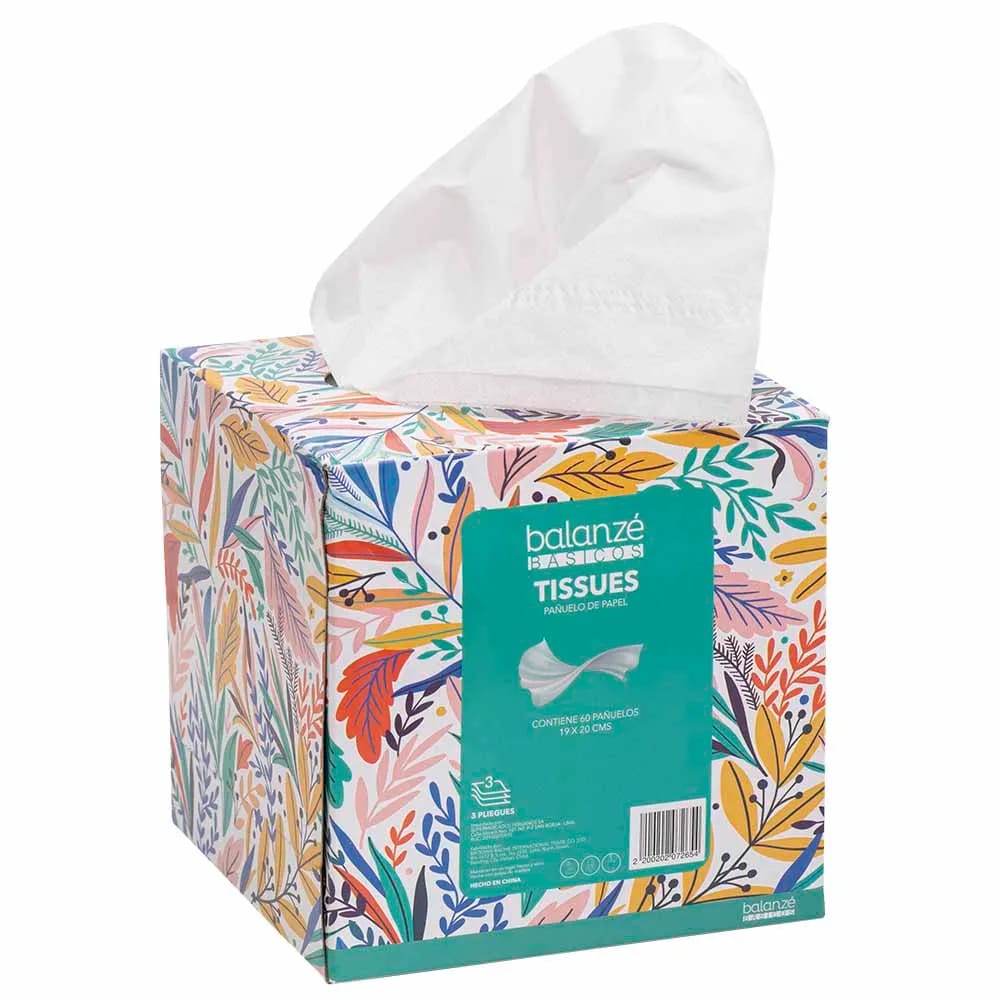 Papel Facial BALANZÉ BÁSICOS Caja 60un
