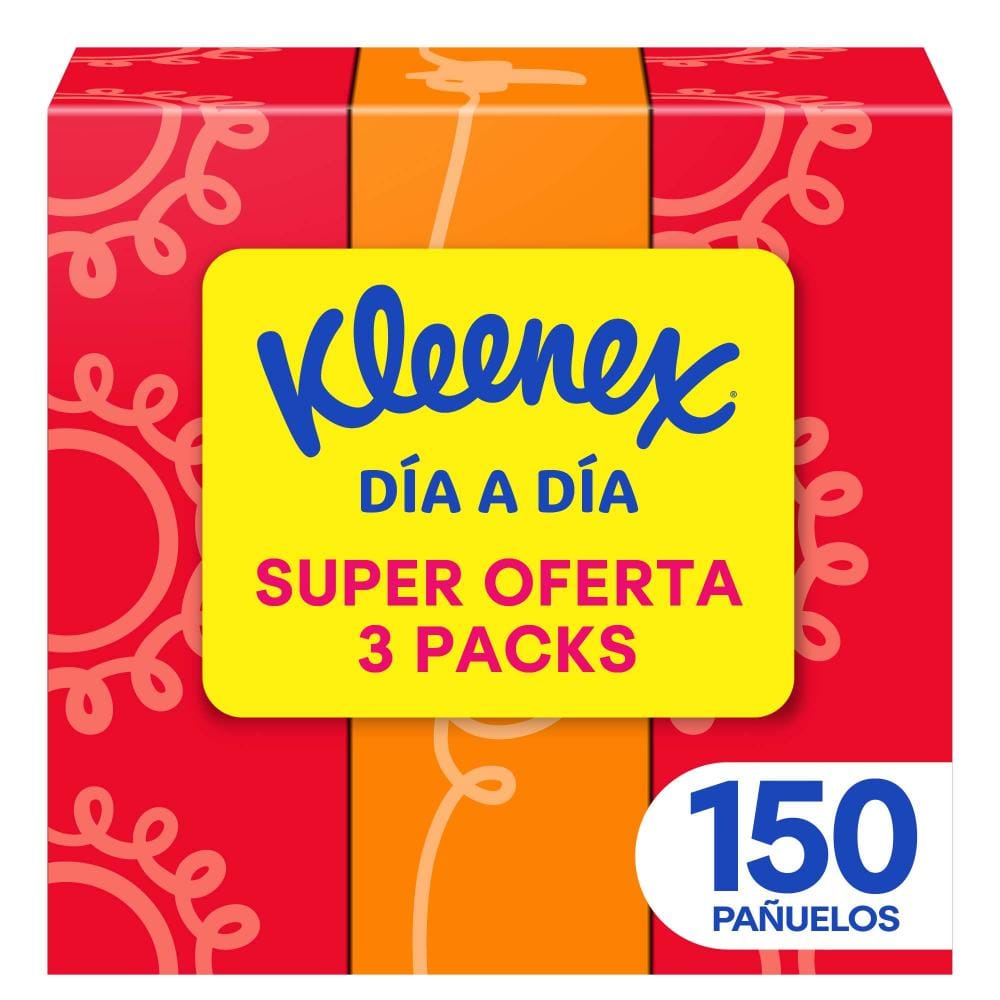 Pañuelos Faciales KLEENEX Paquete 3x50un