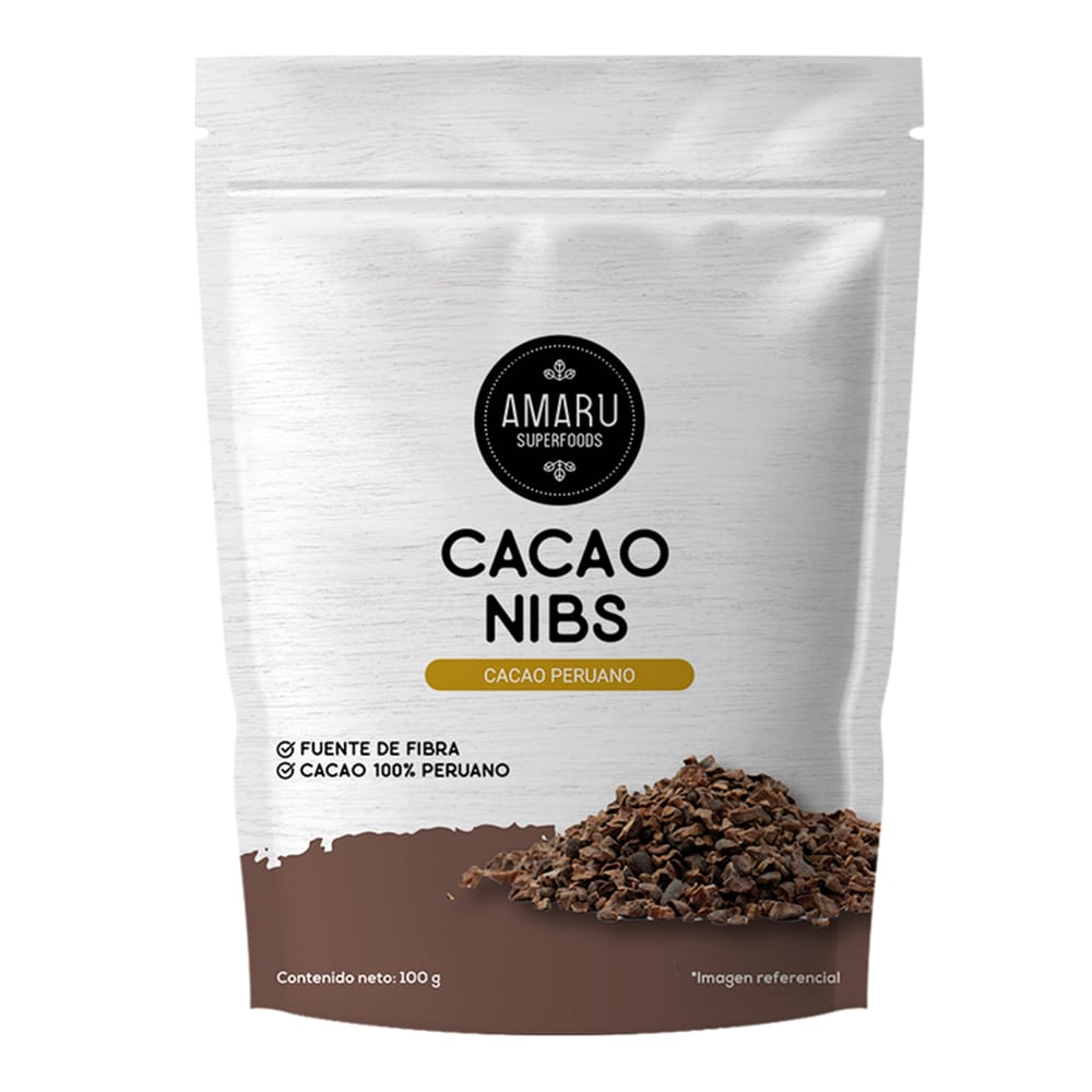 Cacao Nibs AMARU SUPEFOODS Doypack 100g