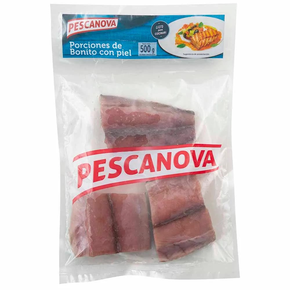 Porciones de Bonito con Piel PESCANOVA Bolsa 500g