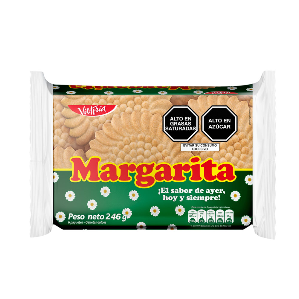 Galletas VICTORIA Margarita Paquete 6un
