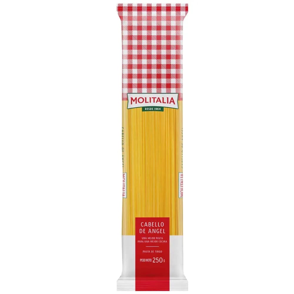 Fideos Cabello de Ángel MOLITALIA Bolsa 250g