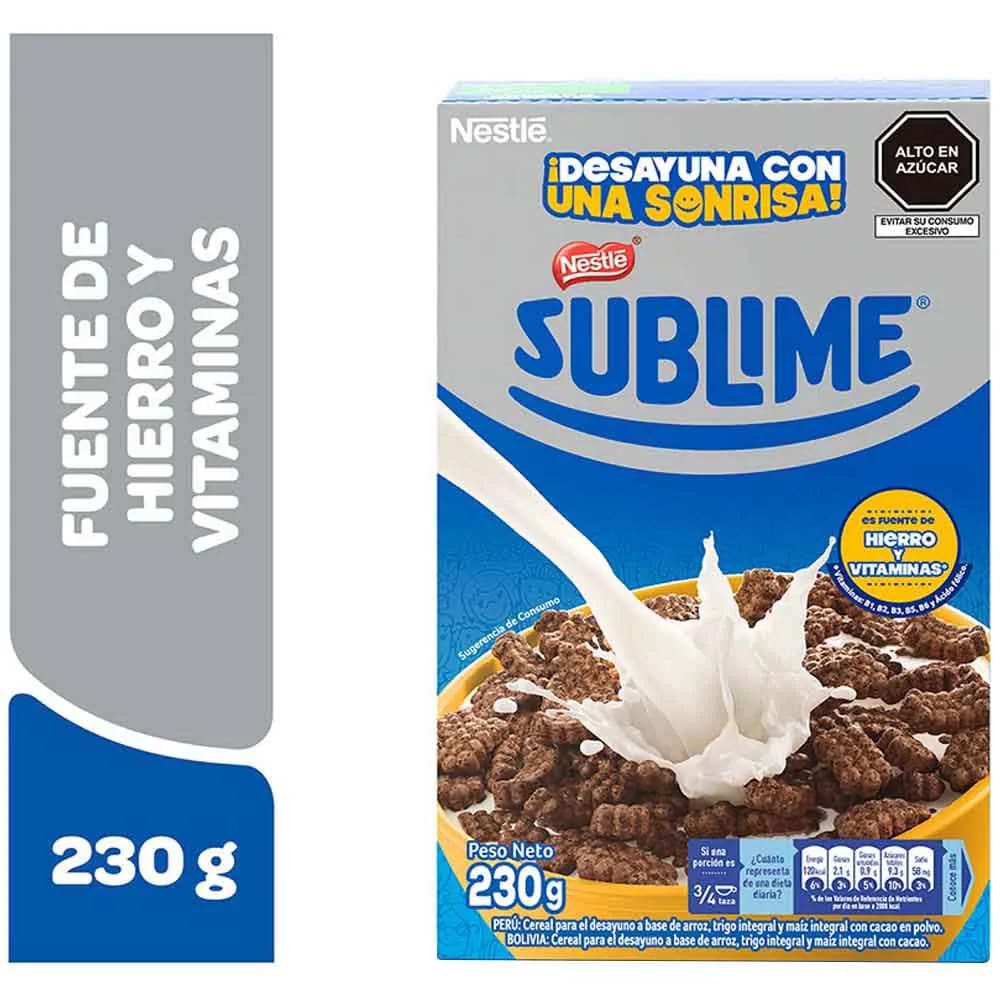 Cereal NESTLÉ Sublime Caja 230g