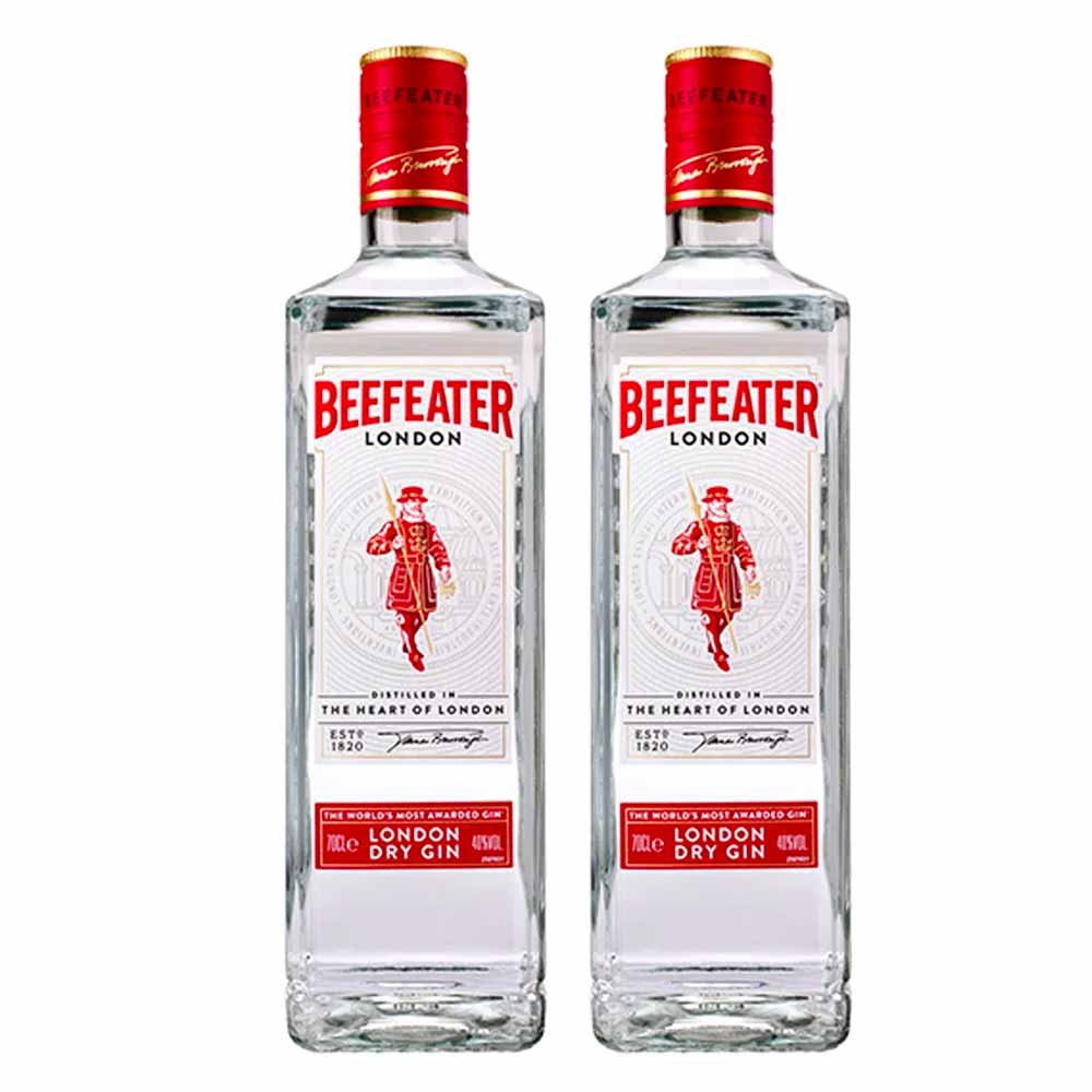 Pack Gin BEEFEATER Botella 700ml x 2un