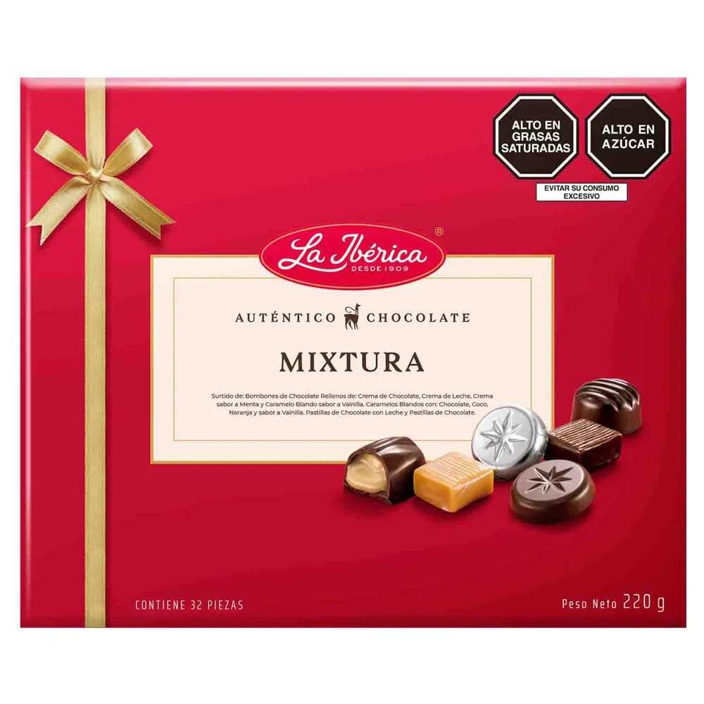 Chocolate LA IBÉRICA Mixtura Caja 220g