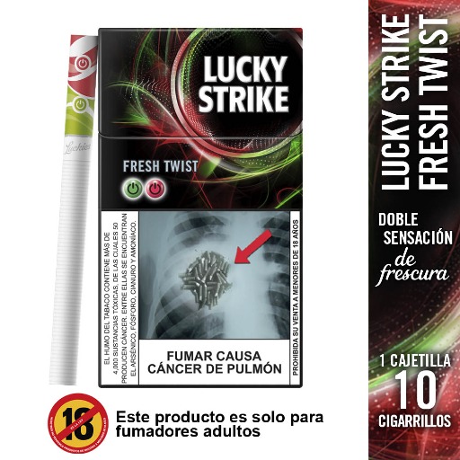 Cigarro LUCKY STRIKE Fresh Twist XL Caja 10un