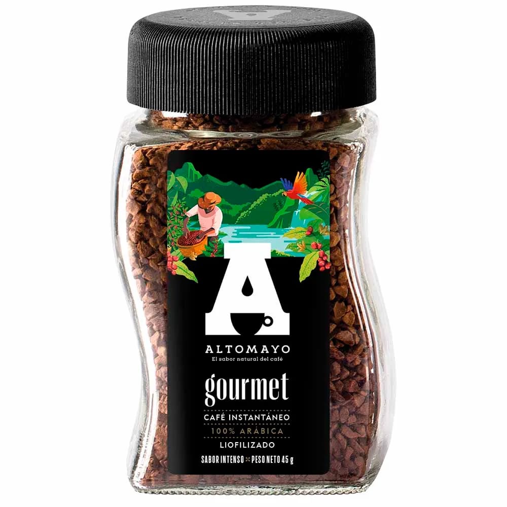 Café Instantáneo ALTOMAYO Gourmet Frasco 45g