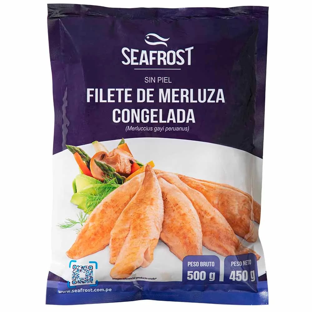 Filete de Merluza SEAFROST S/P 500g
