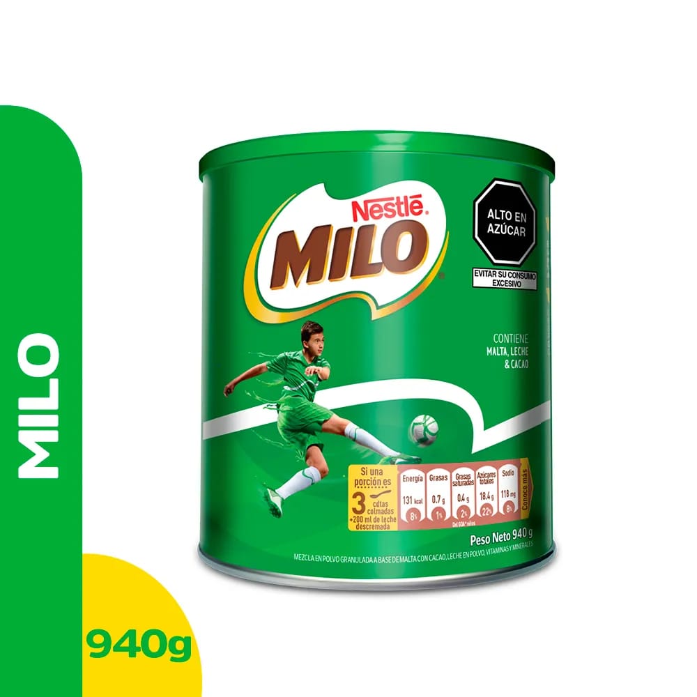Fortificante Granulado MILO Activ-Go Lata 940g