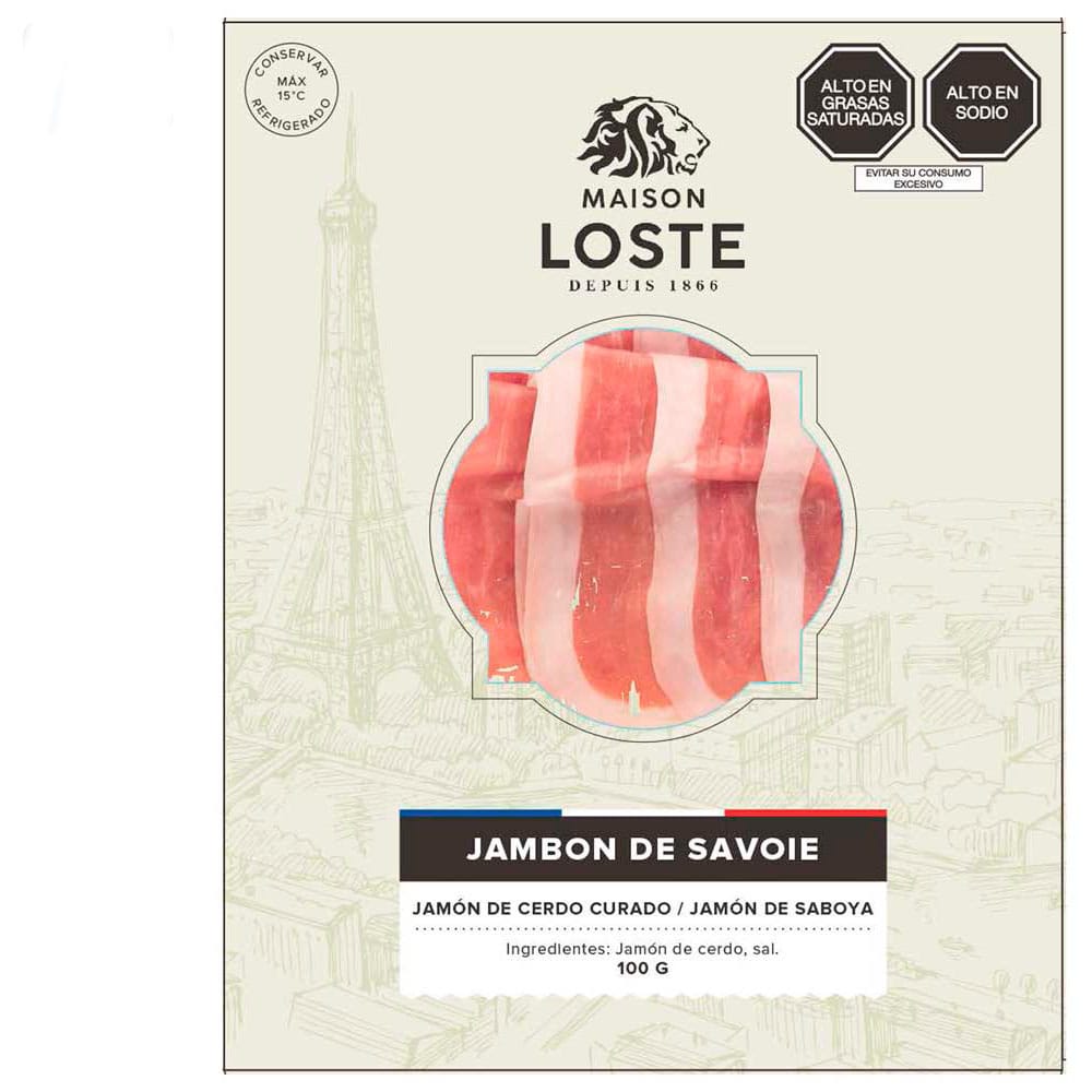 Jamón de Saboya MAISON LOSTE Paquete 100g