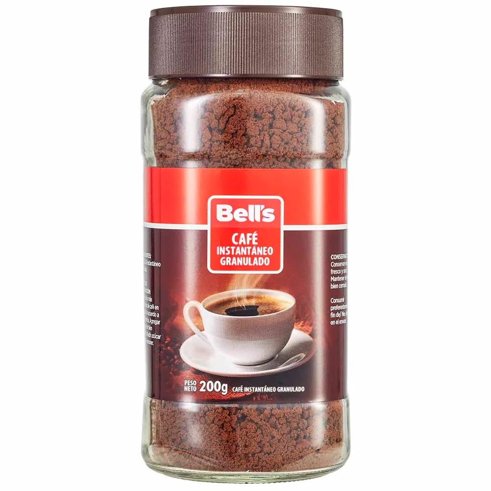 Café Instantáneo BELL'S Granulado Frasco 200g