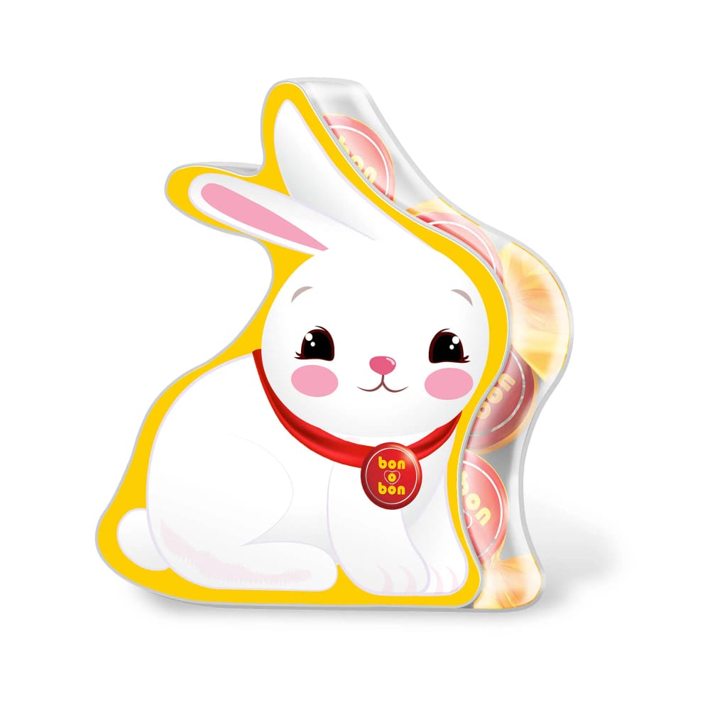 Chocolate Conejo de Pascua BON O BON Acrílico Paquete 75g