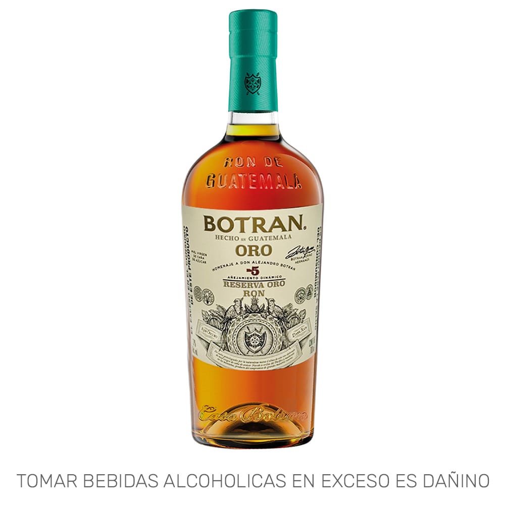 Ron BOTRAN Añejo Oro 5 Años Botella 700ml