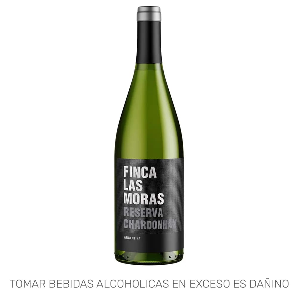 Vino FINCA LAS MORAS Chardonnay Reserva Botella 750ml
