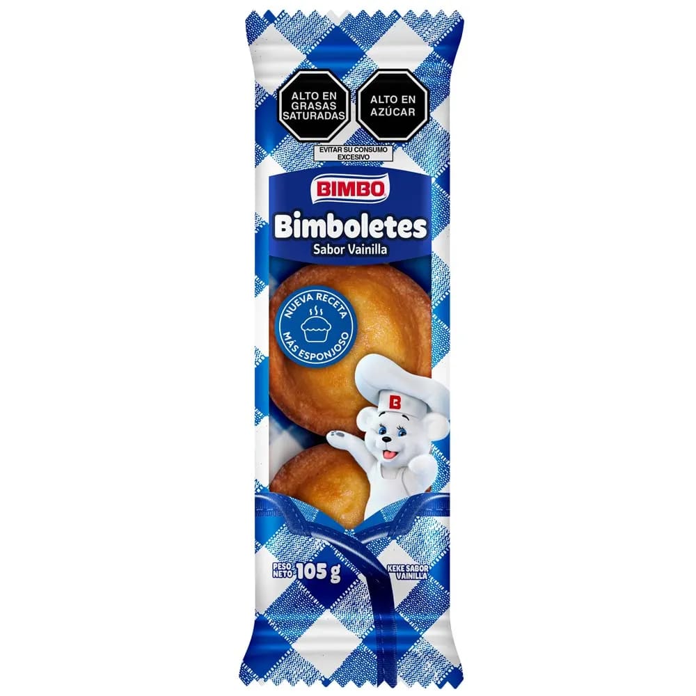 Bimboletes BIMBO Sabor a Vainilla Bolsa 105g
