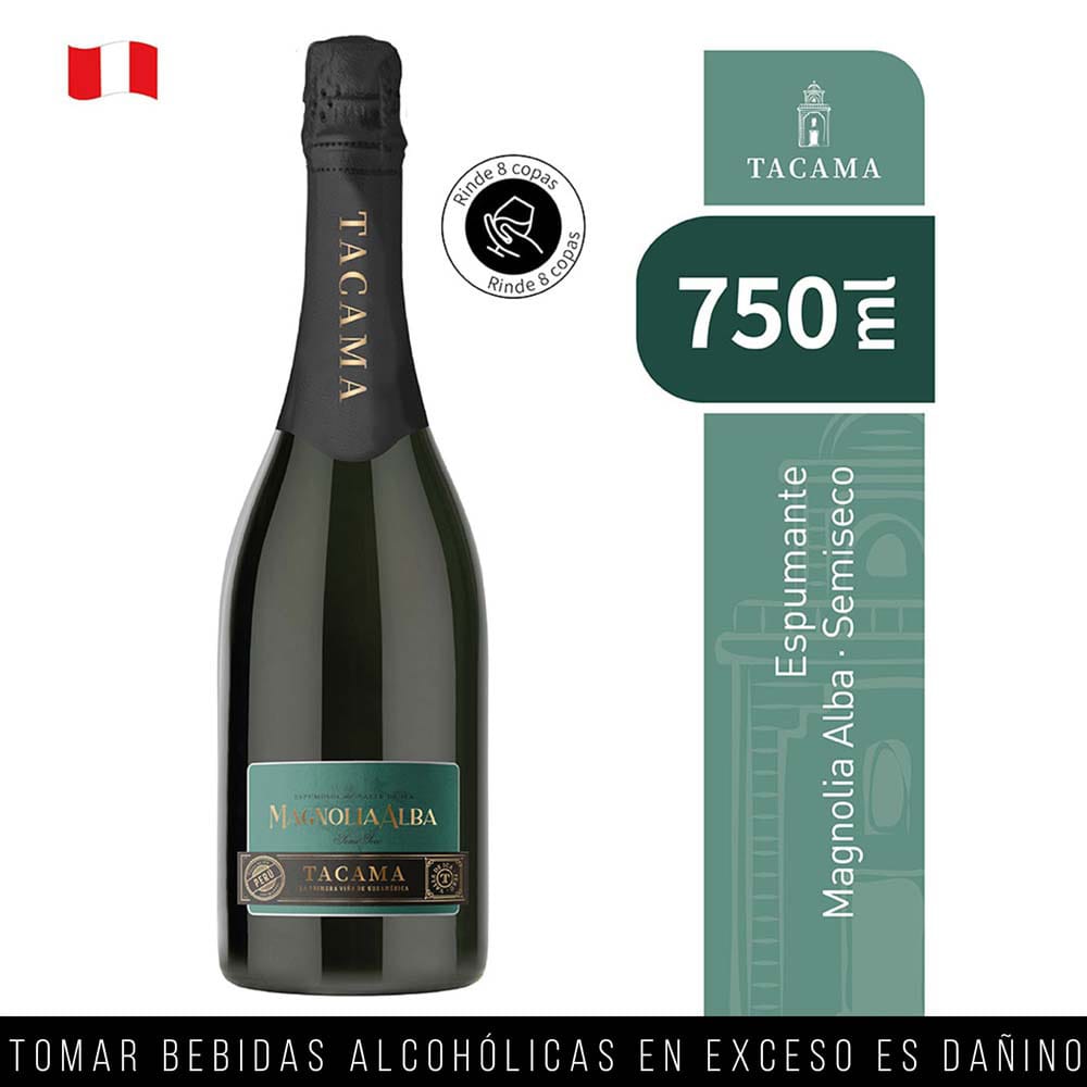 Espumante TACAMA Semi Seco Botella 750ml