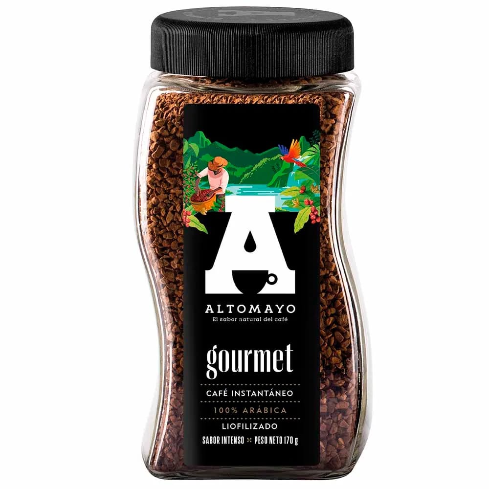 Café Instantáneo ALTOMAYO Gourmet Frasco 170g