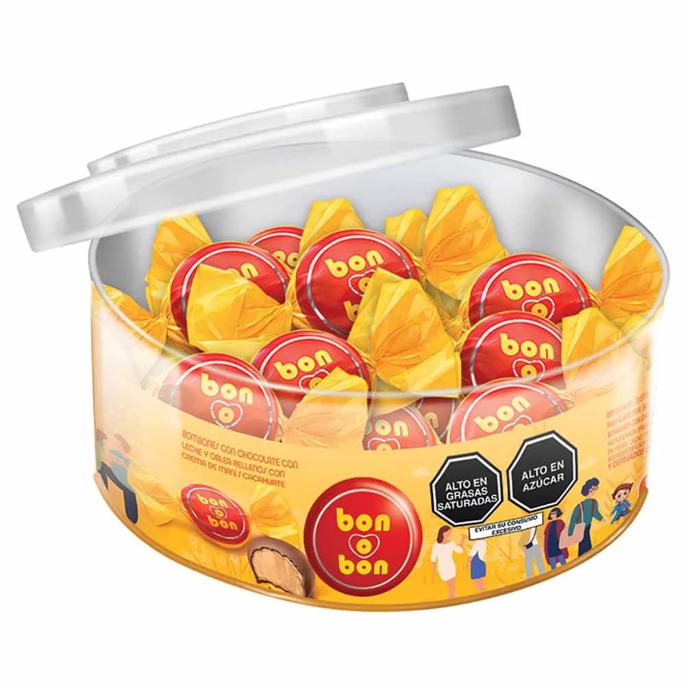 Chocolate Bombones Clásicos BON O BON Pote 180g