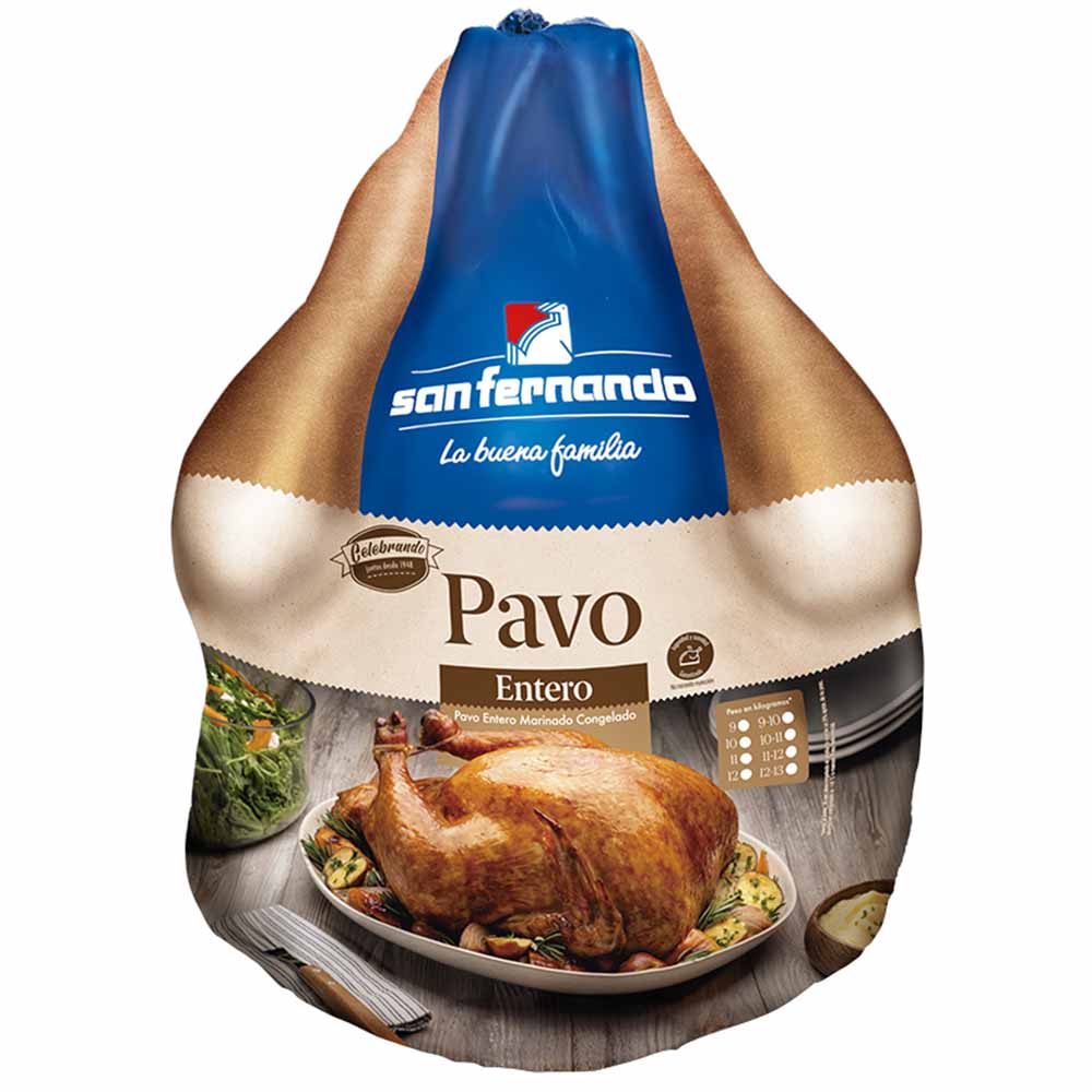 Pavo Entero Congelado SAN FERNANDO x kg