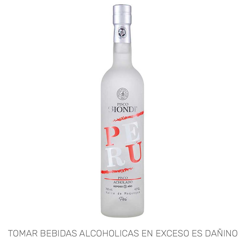 Pisco BIONDI Acholado Botella 700ml