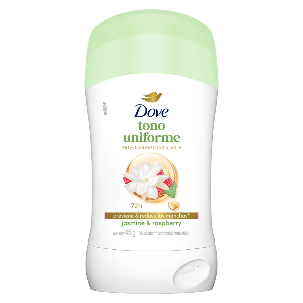 Desodorante para Mujer en Barra Stick DOVE Raspberry Frasco 45g