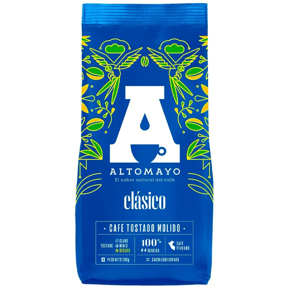 Café Tostado Molido ALTOMAYO Natural Doypack 200g