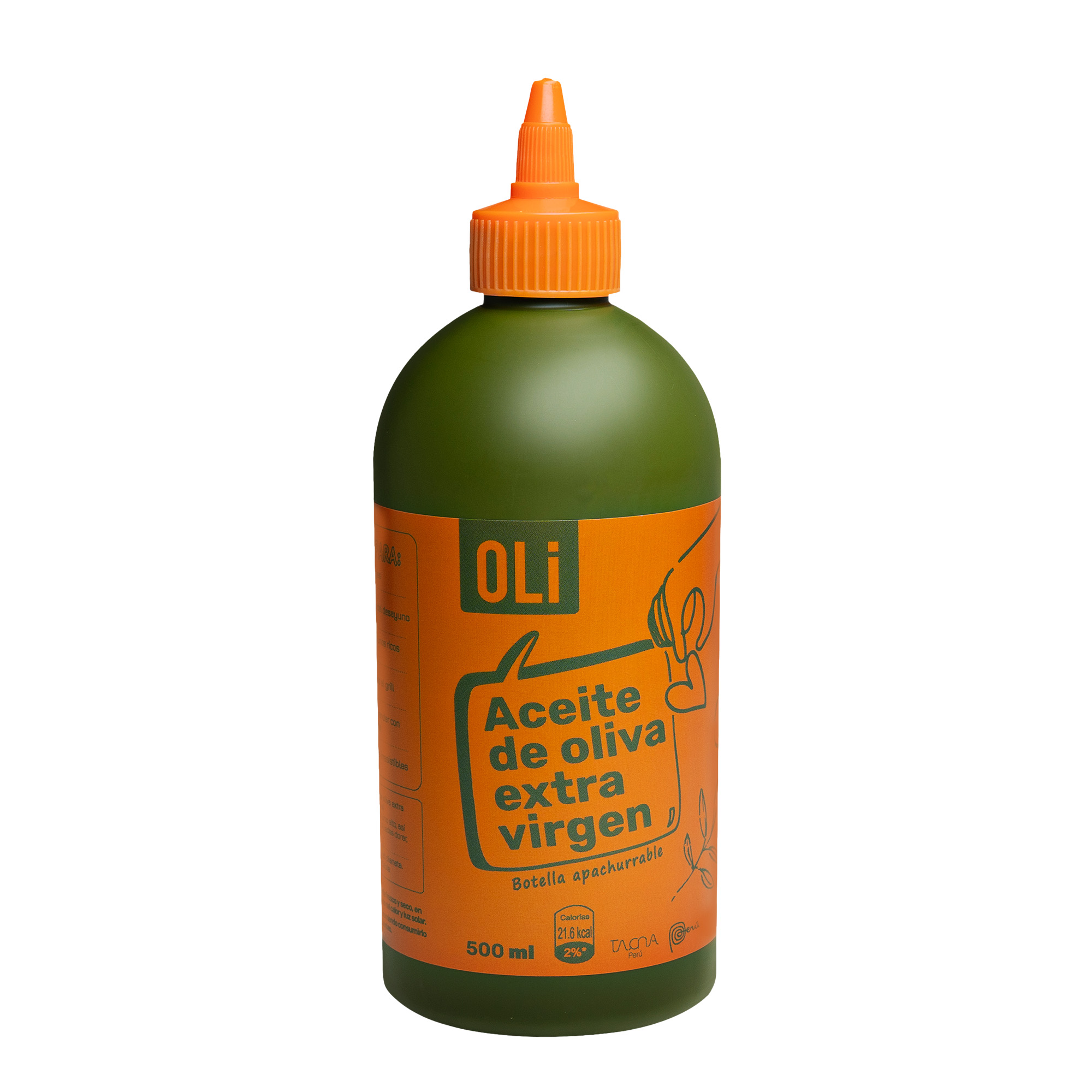 Aceite Extra Virgen OLI21 Apachurrable Botella 500ml