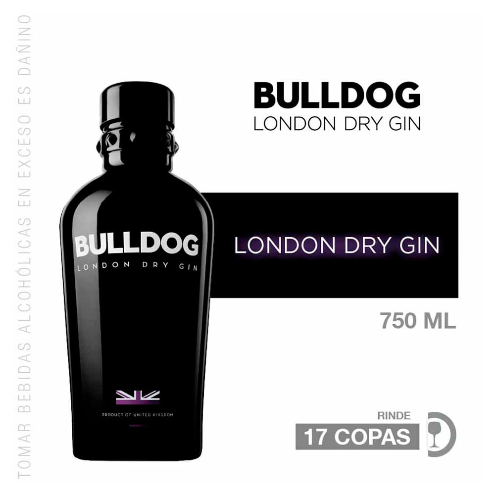 Gin BULLDOG Botella 750ml