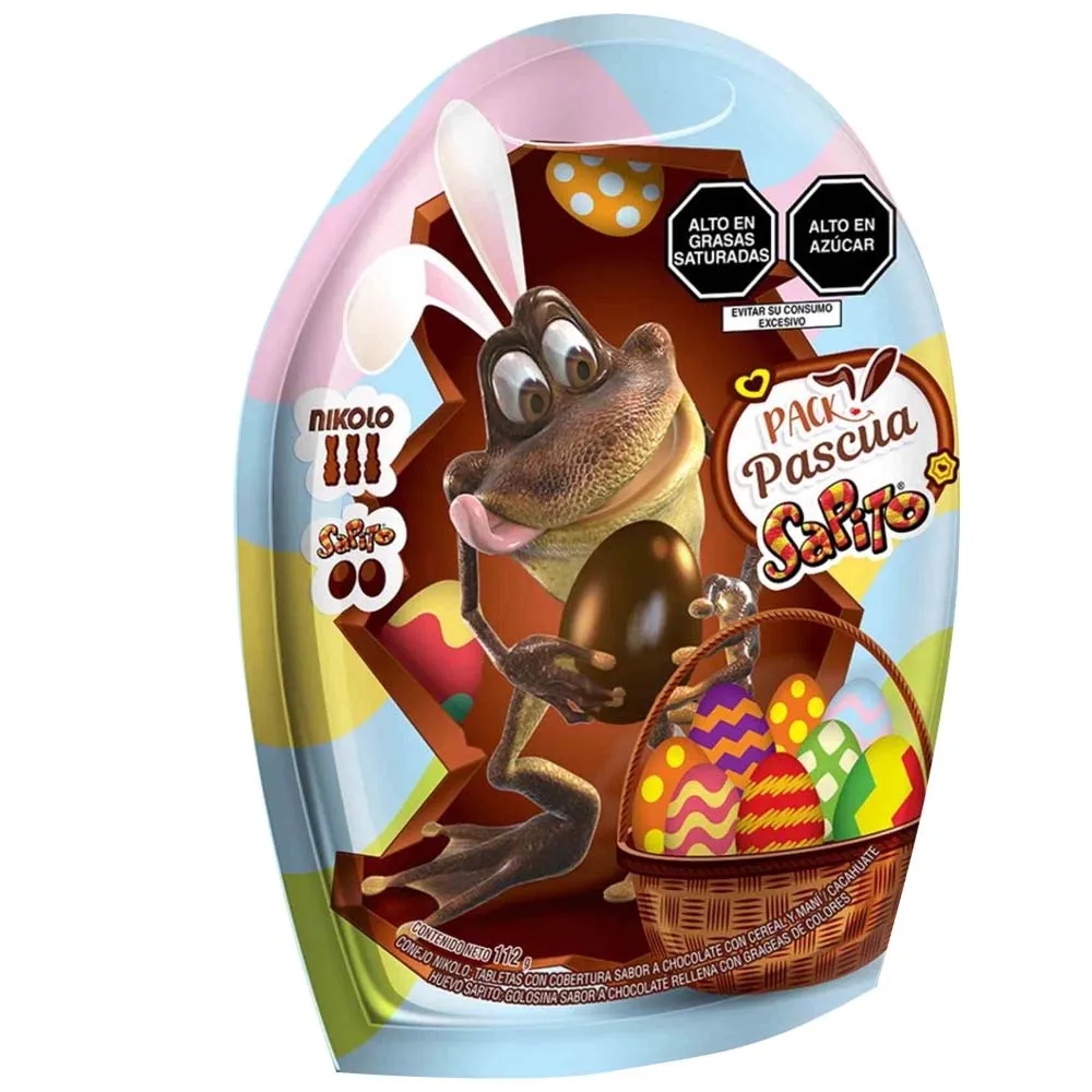 Pack Pascua SAPITO Nikolo Display 112g