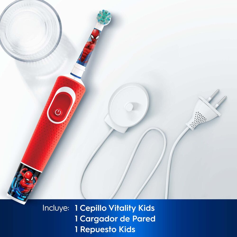 Cepillo Eléctrico Recargable ORAL-B Marvel Spider-man Caja 1un