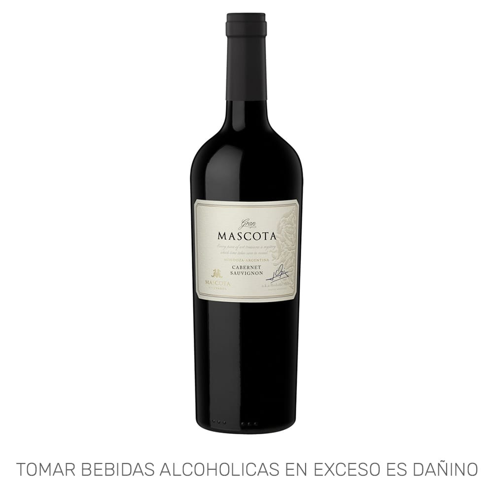 Vino Tinto GRAN MASCOTA Cabernet Sauvignon Botella 750ml