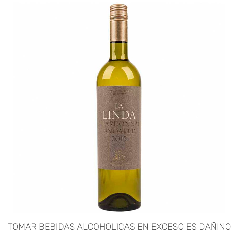 Vino LA LINDA Chardonnay Botella 750ml