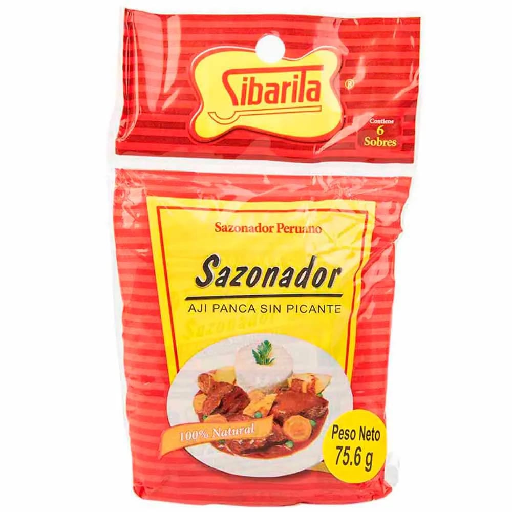 Salsa SIBARITA Sazonador sin picante Sobre 32.4Gr