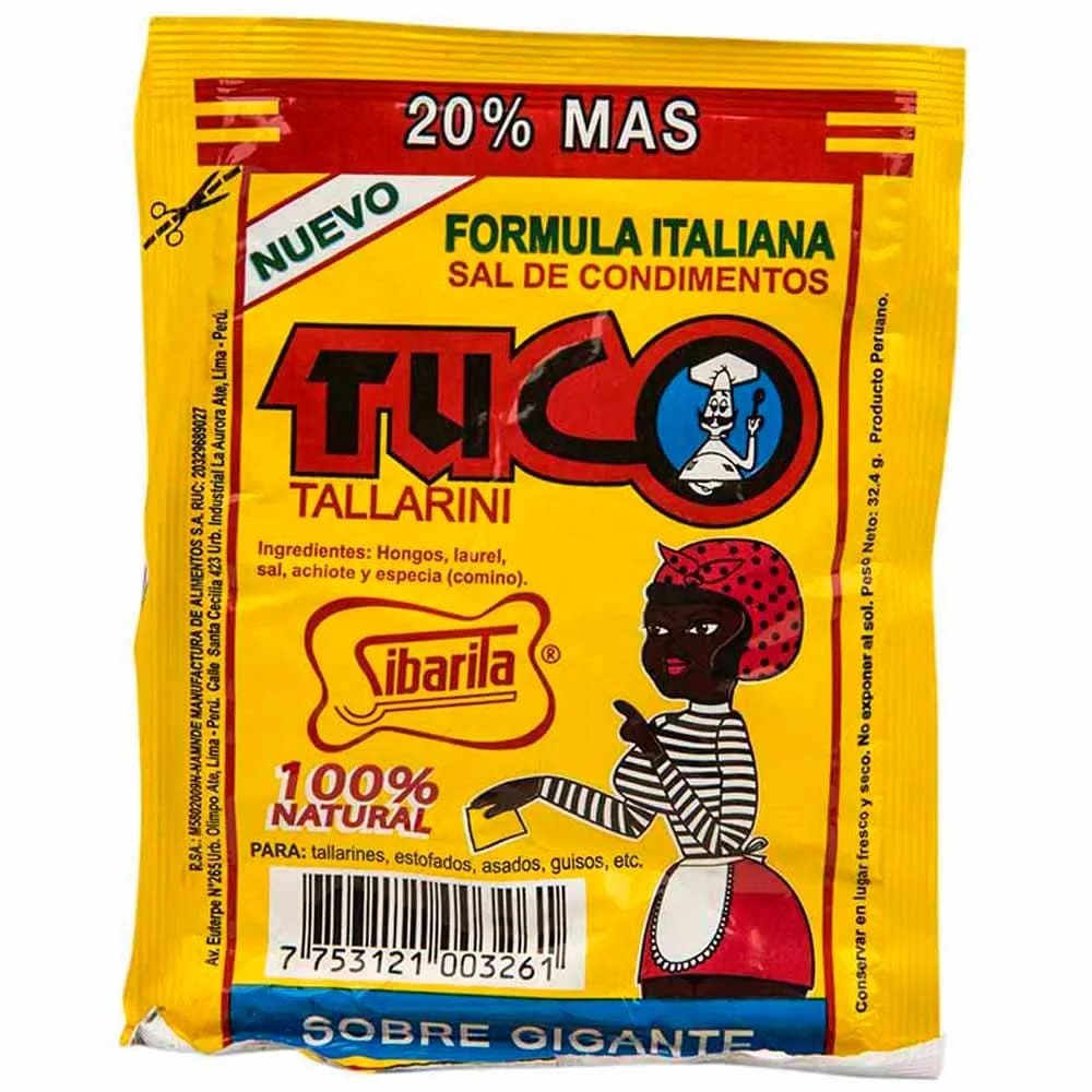 Condimento SIBARITA Tuco Sobre 32.4Gr
