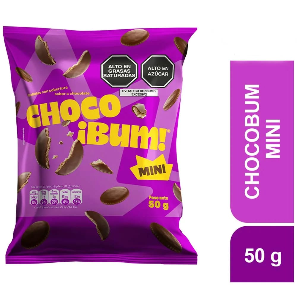 Mini Galleta CHOCOBUM Bolsa 50g