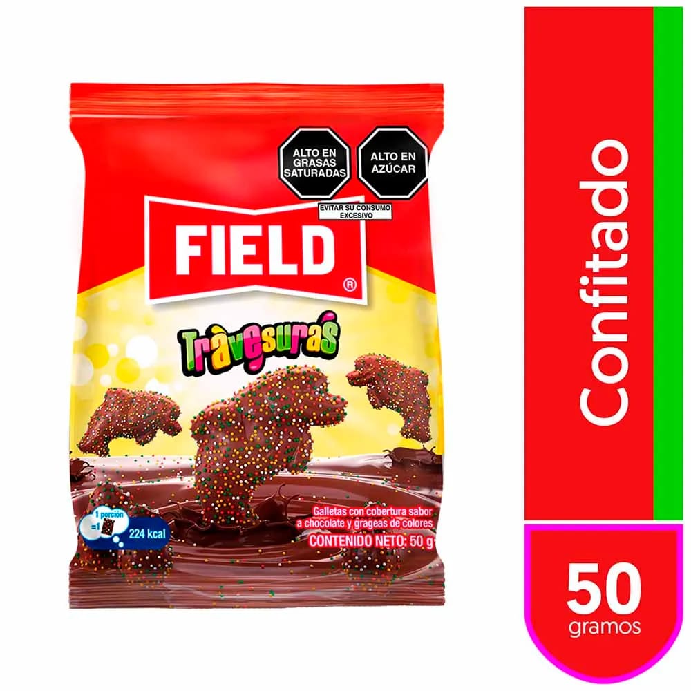 Galleta Travesuras FIELD Paquete 50g