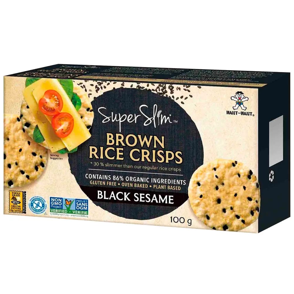 Galleta de Arroz Sésamo WANT WANT Caja 100g