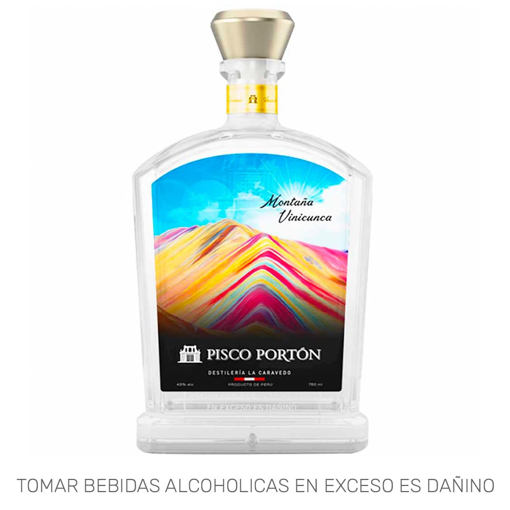 Pisco PORTÓN Mosto Verde Torontel Botella 750ml