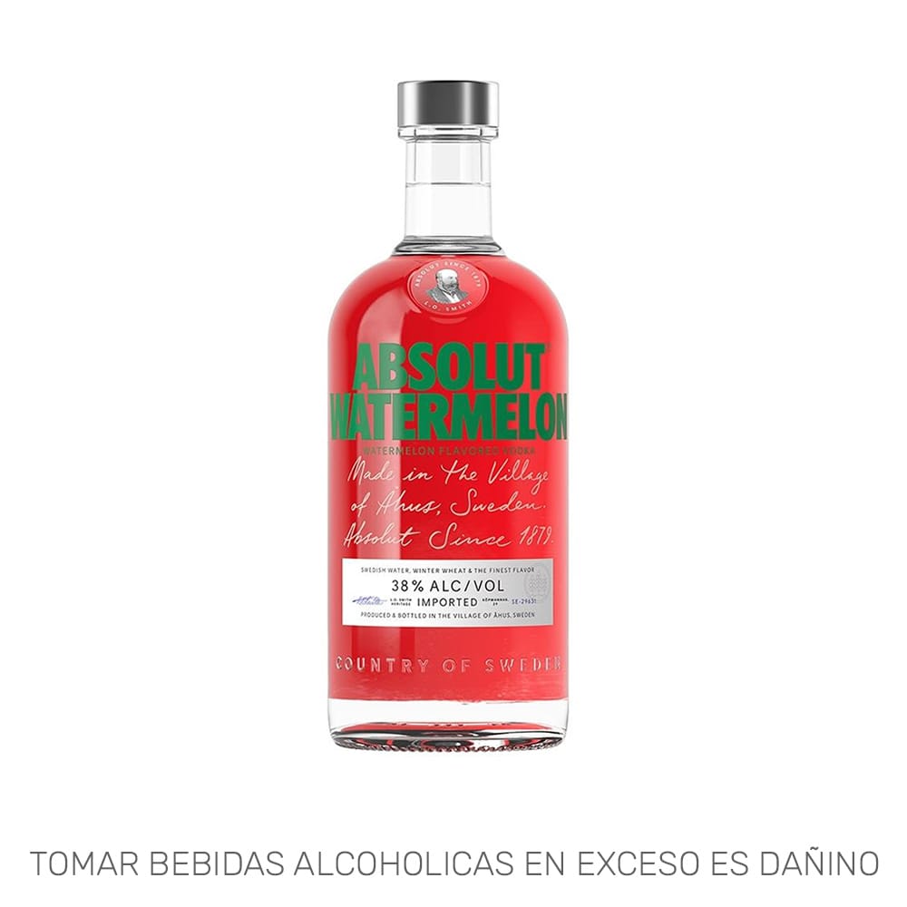 Vodka ABSOLU Watermelon Botella 700ml