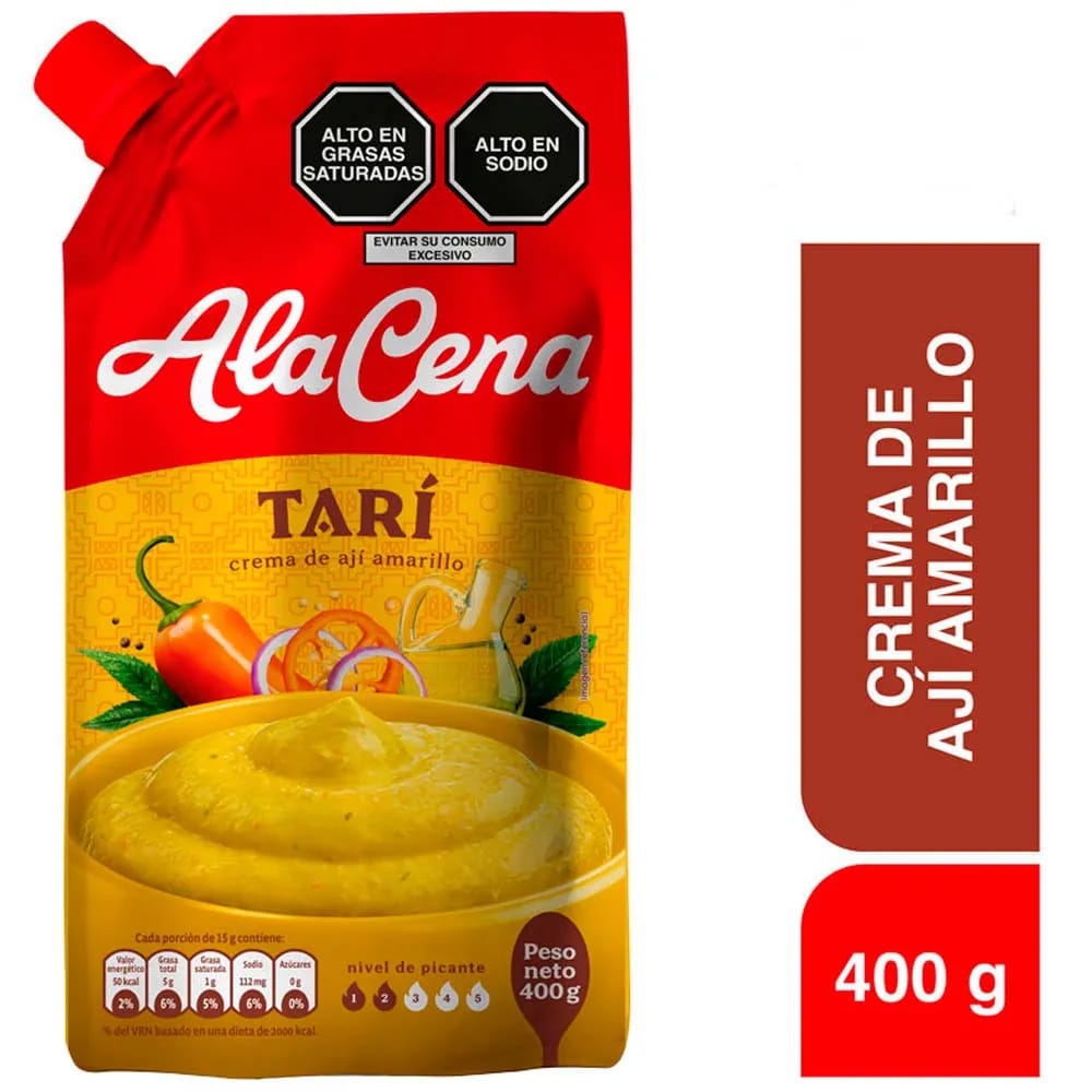 Crema ALACENA Tarí Base de Ají Doypack 400g