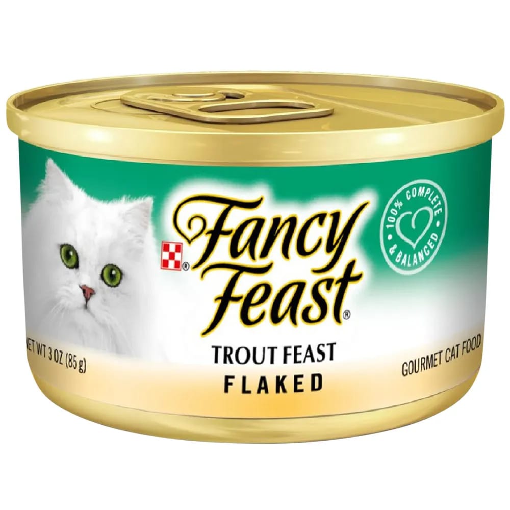 Alimento Húmedo para Gato FANCY FEAST Sabor Trucha Lata 85g