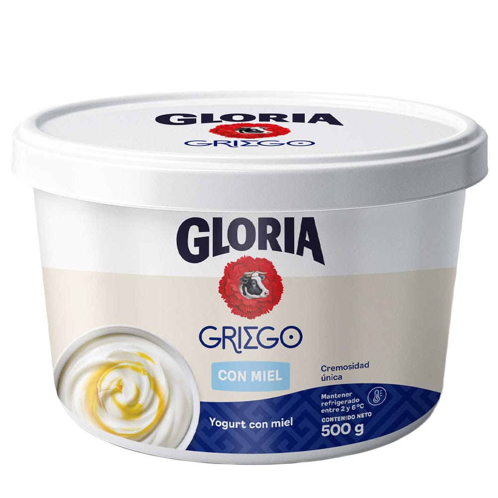 Yogurt Griego GLORIA Miel Pote 500g