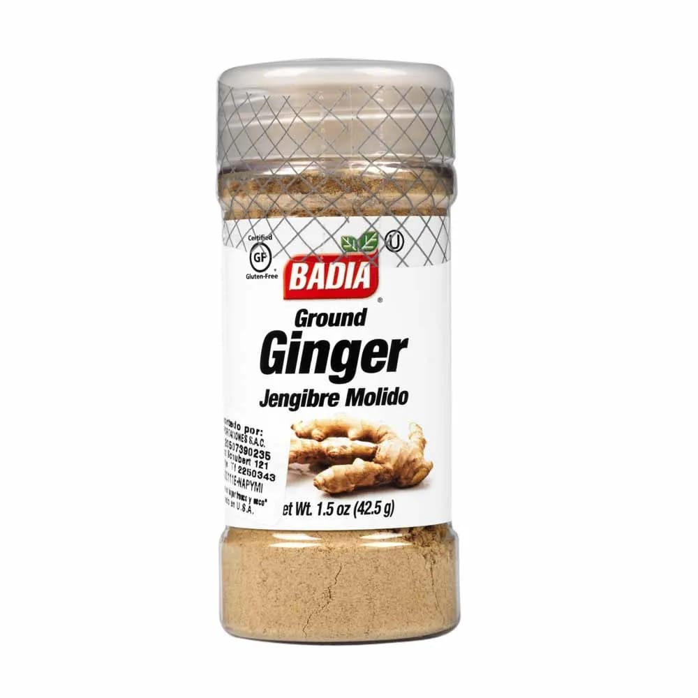 Especia BADIA Jengibre molido Frasco 42.5Gr