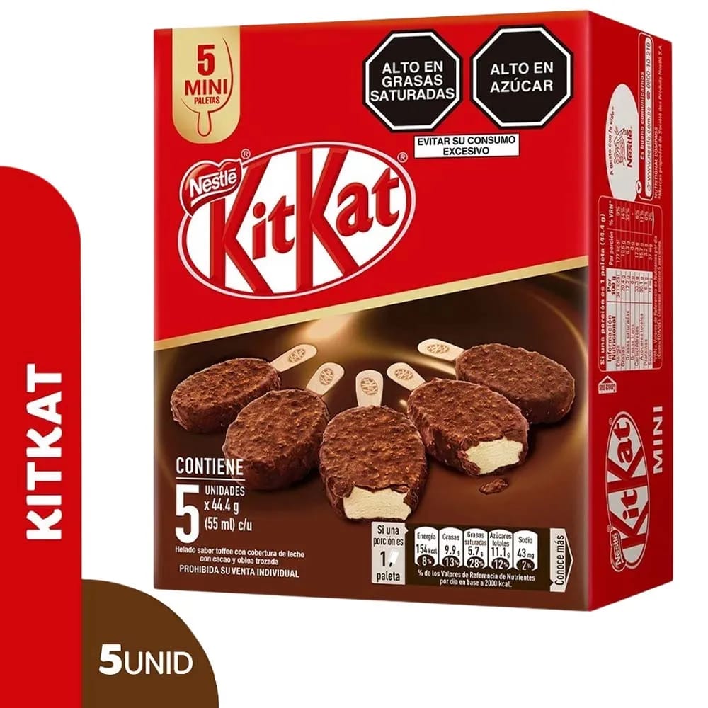 Helado Multipack KITKAT Caja 5un