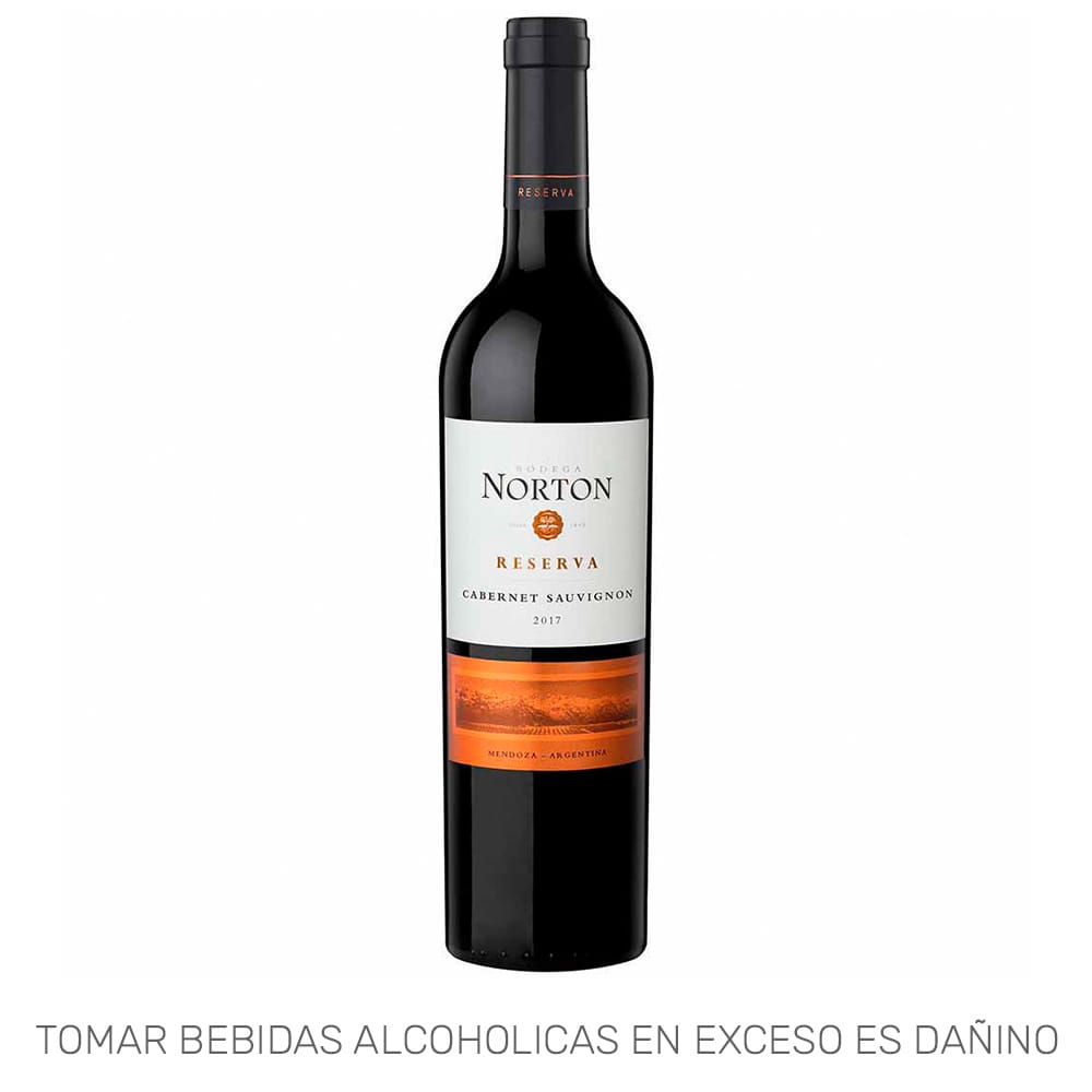Vino Tinto BODEGA NORTON Cabernet Sauvignon Reserva Botella 750ml