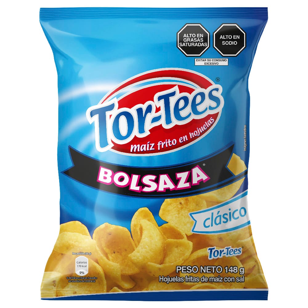 Piqueos TORTEES Clásico Bolsa 148g