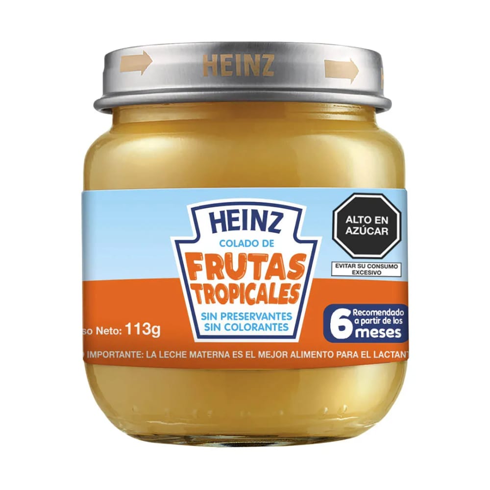 Colado HEINZ Frutas Tropicales Frasco 113g