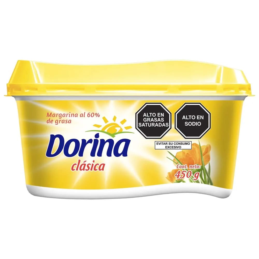 Margarina Clásica DORINA Pote 450g