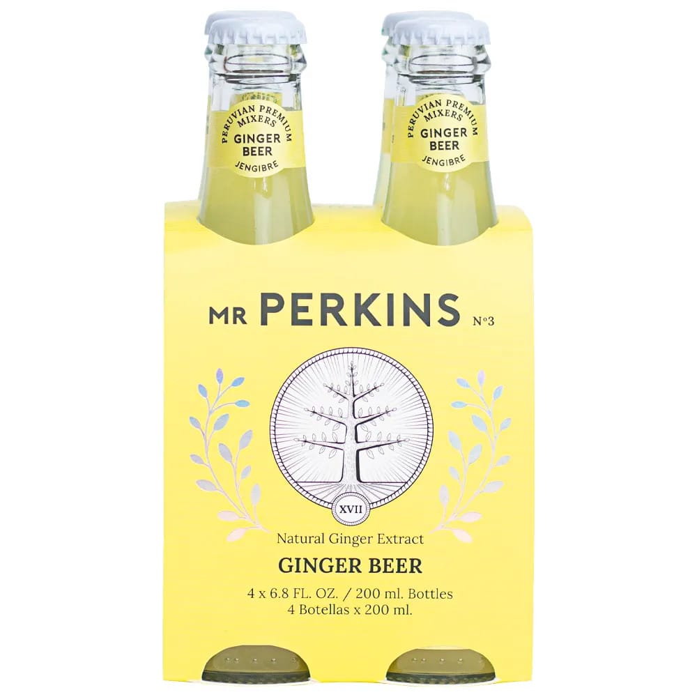 Ginger Beer MR PERKINS Botella 200ml Paquete 4un