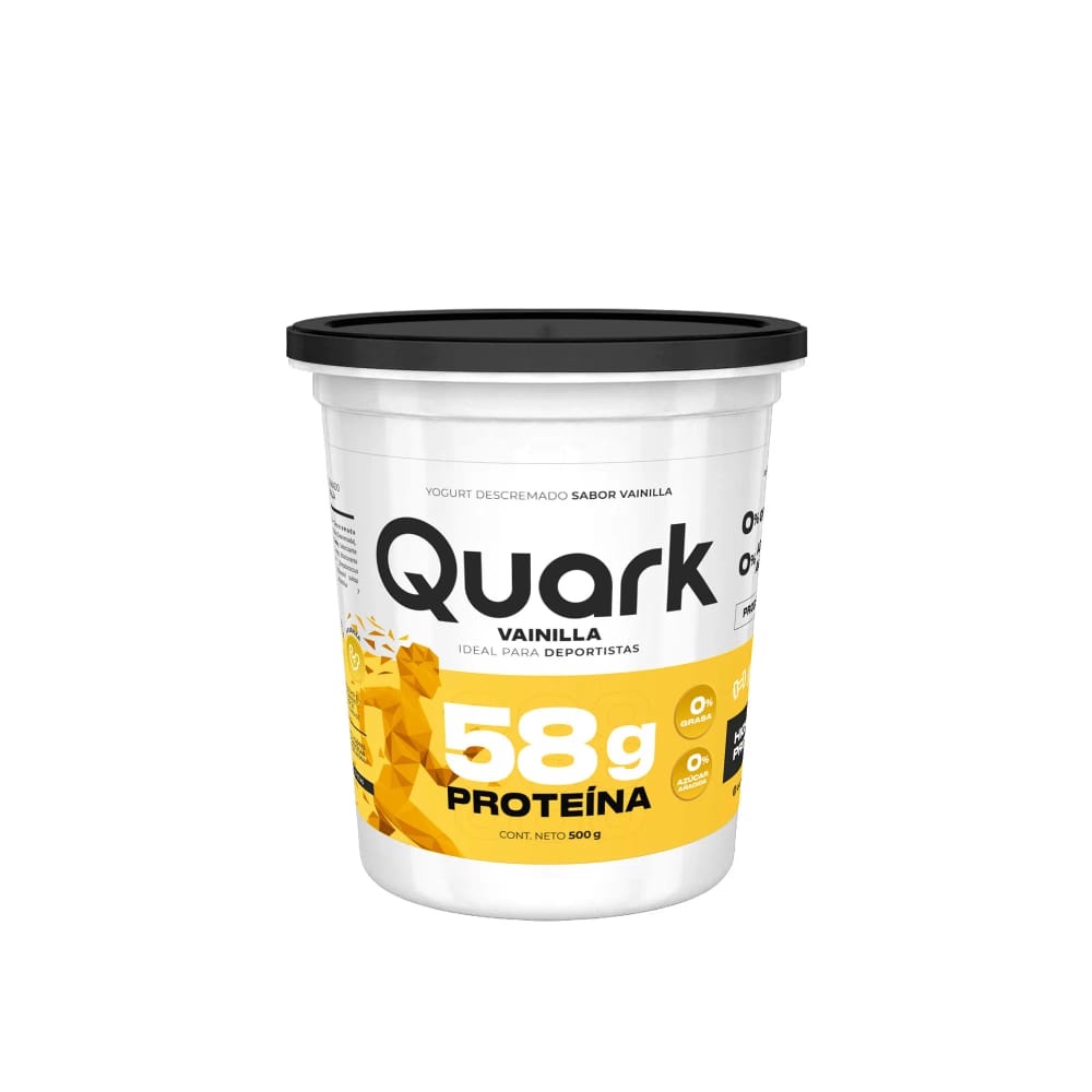 Yogurt Descremado QUARK Vainilla Balde 400g